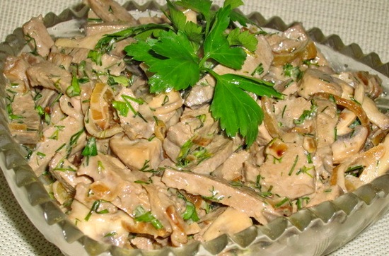 Печеночный салат фото