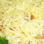 Салат с говядиной слоеный