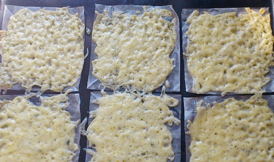 Готовим сырные корзинки для салатов в духовке
